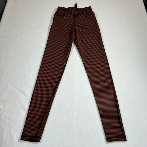 OFFLINE by AERIE Mini Brown and Black Houndstooth Drawchord Leggings Size XS - Picture 3 of 12